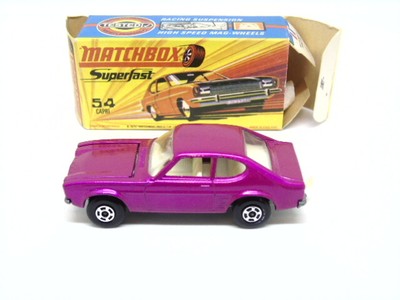 matchbox series no 54 ford capri
